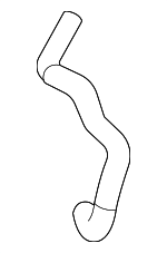 16296F4010 - Cooling System: By-Pass Hose for Toyota Image
