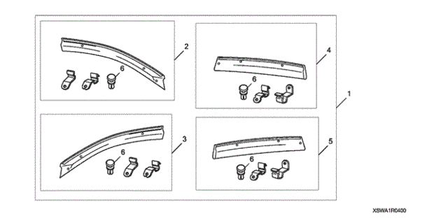 Door Visor for 2007 Honda CR-V #0