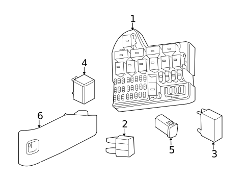 Fuse & Relay for 2020 Chevrolet Equinox #0
