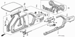9390314380 - Body/Air Conditioning: SCREW, TAPPING (4X12) for Acura Image