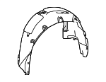 6563862020 - : Wheelhouse Liner for Toyota: Mirai Image