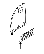 51477293673 - Body: Trunk Side Trim for BMW Image