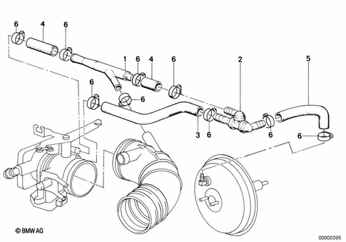 Vacuum Control for 1992 BMW 325i #0