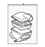 1770050150 - : Air Cleaner Assembly for Lexus Image