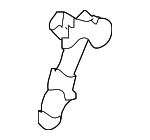 7193147010E0 - Body: Headrest Guide for Toyota Image