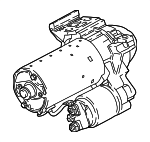12415A33FB9 - Electrical: Starter for BMW: 230i, 230i xDrive, 330i, 330i xDrive, M2, X3, X4 Image