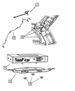 5064674AA - : Satellite Radio Cable for Chrysler: Aspen | Dodge: Durango Image