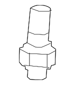 80450T2FA01 - HVAC: Pressure Sensor for Honda: Accord, Civic, Clarity, CR-V, Crosstour, Fit, HR-V, Insight, Odyssey, Passport, Pilot, Ridgeline Image