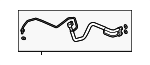80331TBCA01 - HVAC: Rear Suction Hose for Honda: Civic Image