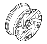 36115A269E5 - : Wheel, Alloy for Mini: Countryman Image