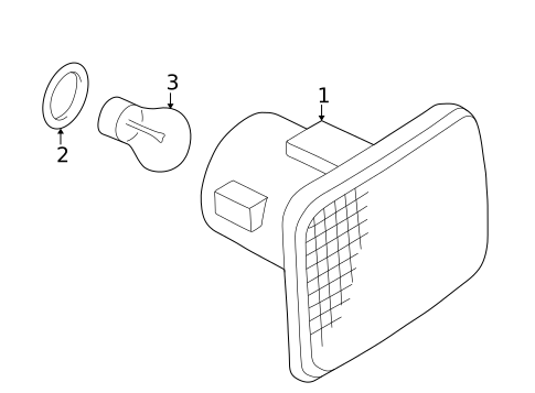 Side Marker Lamps for 2002 Land Rover Range Rover #0
