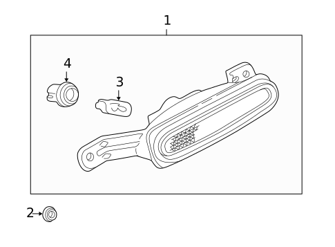High Mount Lamps for 2002 Mitsubishi Eclipse #0