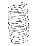 33536860619 - Suspension: Spring for BMW: 428i, 430i, 435i, 440i, M2 Image