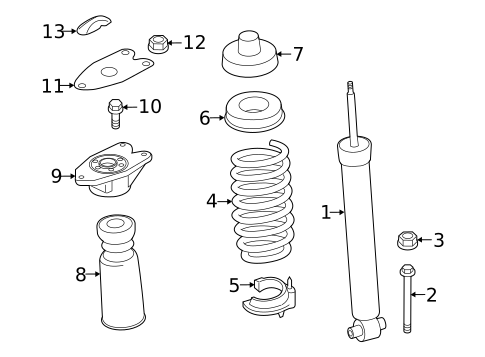 Shocks & Components for 2014 BMW 428i #0