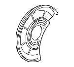 34212228770 - : Splash Shield for BMW: M5 Image