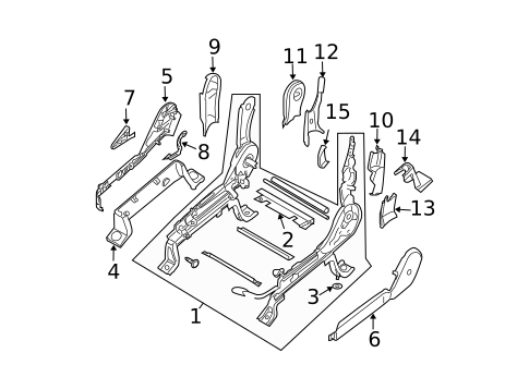 Tracks & Components for 2010 Nissan TITAN #0