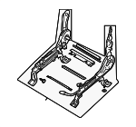 87400ZH10A - Body: Seat Adjust Assembly for Nissan: TITAN Image