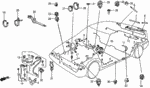 32108SB2682 - : Wire Harness, Rear for Honda Image