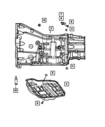 5101881AA - Automatic Transaxle 4 Speed: Transmission Case for Mopar Image