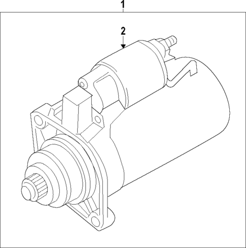 Starter for 2020 Acura MDX #0