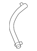 282372C100 - Cooling System: Vacuum Hose for Hyundai: Genesis Coupe, Santa Cruz, Santa Fe Image