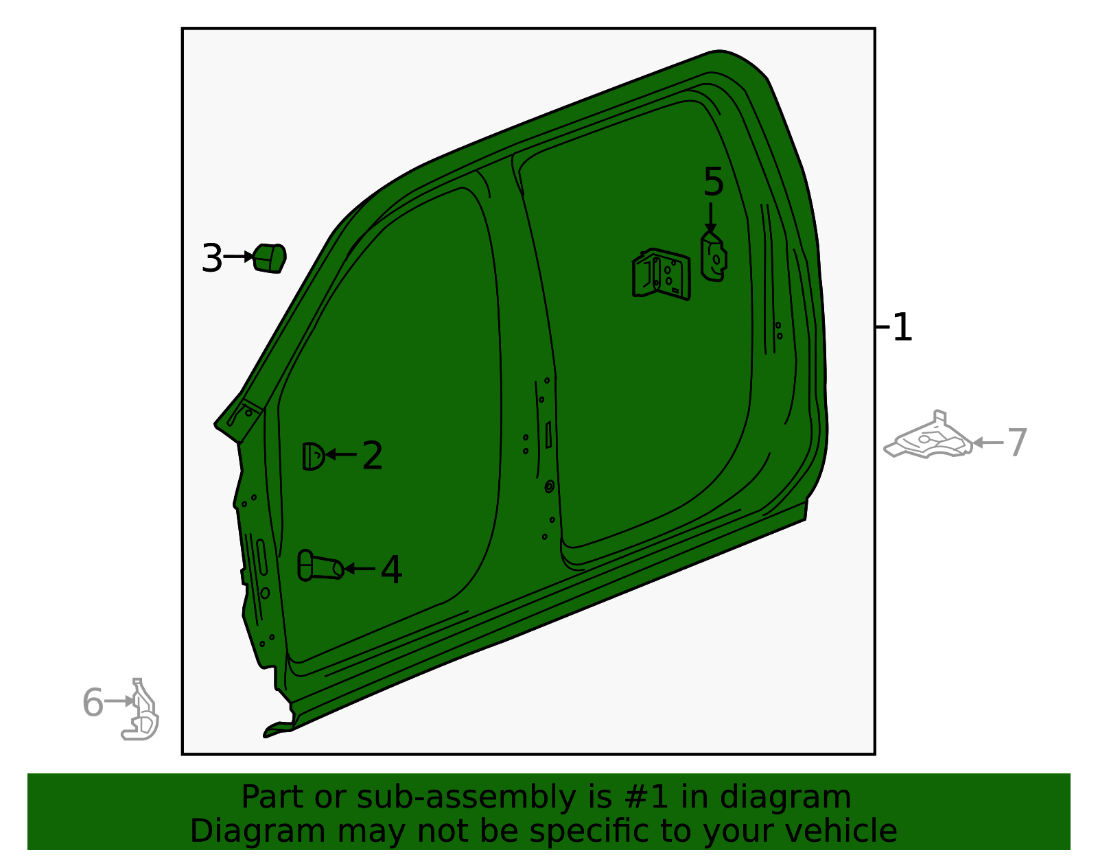 2019-2025 GM Body Driver Side Outer Panel 84652935 | Chevy Parts Pros