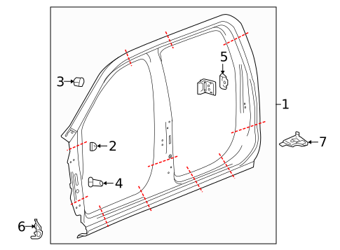 Uniside for 2021 GMC Sierra 1500 #1