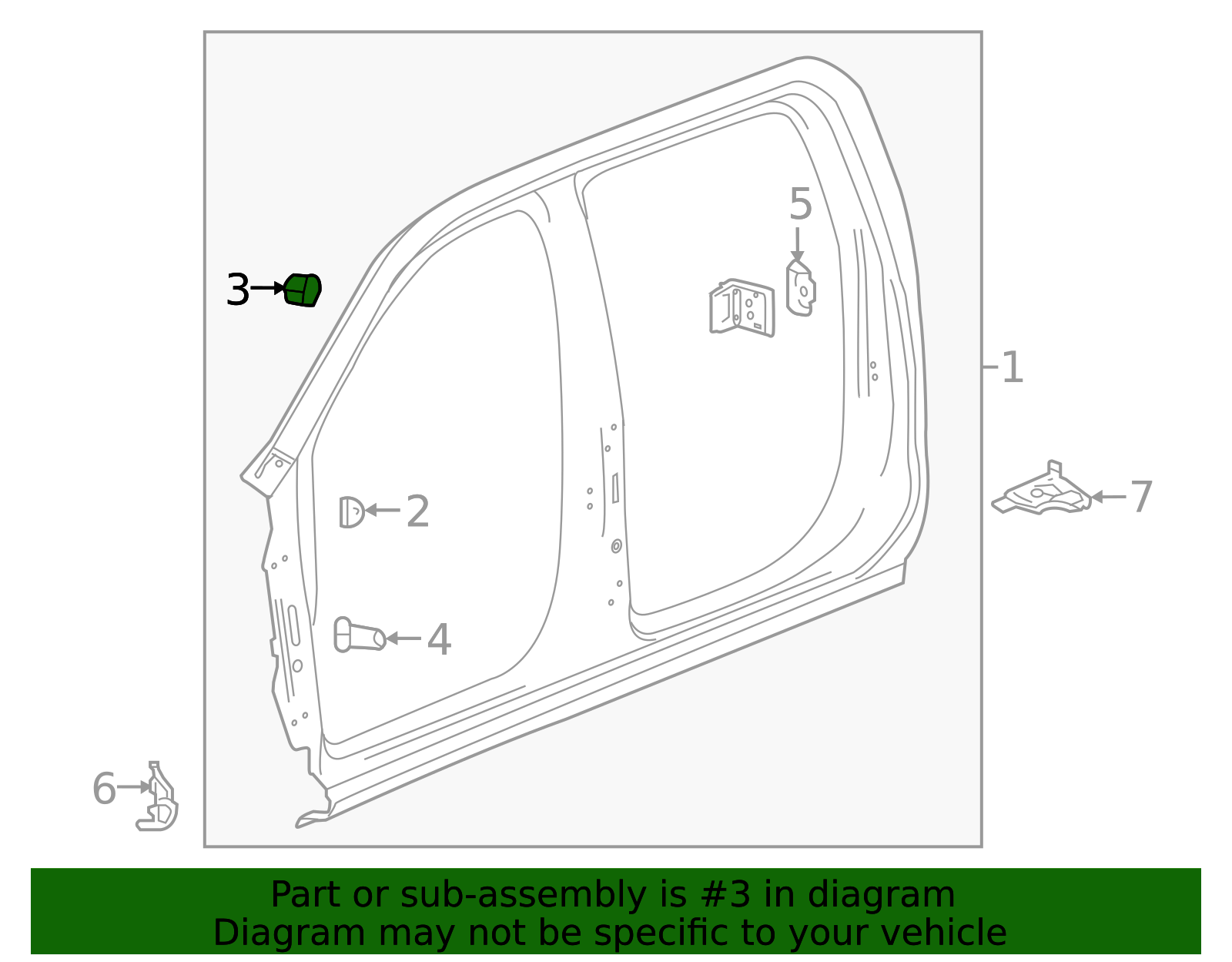 2019-2026 GM Body Side Front Driver Side Fender Rear Upper Bracket ...