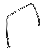 MR437182 - Body: Surround Weather-strip for Mitsubishi: Montero Image