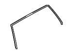 MR437186 - Body: Weather-strip On Body for Mitsubishi: Montero Image