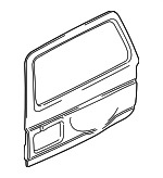 MN133926 - Body: Lift Gate for Mitsubishi: Montero Image