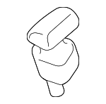 MR473472 - Body: Cushion for Mitsubishi: Diamante, Montero Image