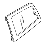 6121A255 - : Quarter Glass for Mitsubishi: Endeavor Image