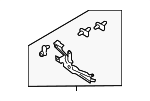 ML3Z14B351B - Body: Tailgate Lock Actuator Motor for Ford Image