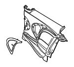 51437271189 - : Quarter Trim Panel for Mini: Cooper Image