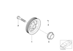 11237525135 - Engine: Vibration Damper for Mini Image