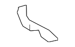 575060C010 - Body: Floor Pan Reinforcement for Toyota Image