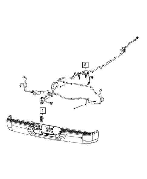 Wiring, Body and Accessories for 2022 Ram 1500 Classic #1