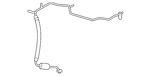 Suction Hose - Nissan (92480-9EG0A)