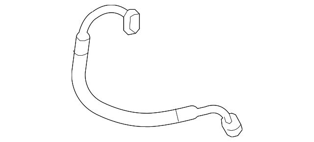 Discharge Hose - Nissan (92490-EL000)