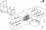 27263PA9000 - Transmission - Automatic: SEAT, VALVE SPRING (1.0MM) for Honda Image