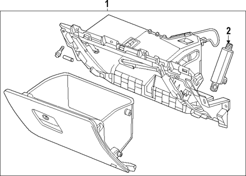 Glove Box for 2024 Honda Prologue #0