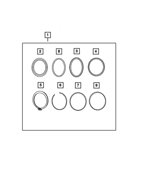 Gear Train for 2007 Jeep Wrangler #2