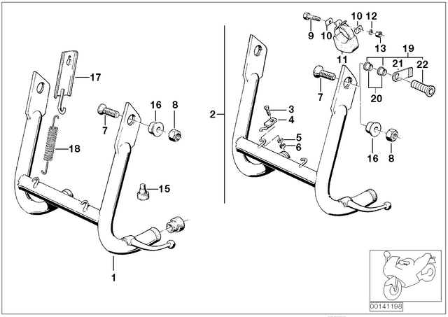 46522302046 - : Countersunk Head Screw - M10X30 for BMW-Motorrad Image