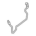 17128678508 - Cooling System: Upper Hose for BMW: 740i, 740i xDrive, 840i, 840i Gran Coupe, 840i xDrive, 840i xDrive Gran Coupe Image