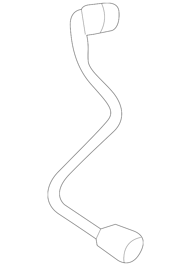 17128678495 - 2020-2025 BMW Overflow Hose (17-12-8-678-495