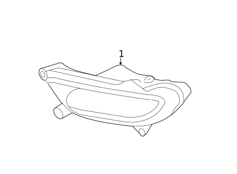 Fog Lamps for 2014 Kia Sedona #0
