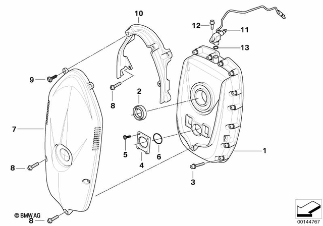11147674083 - : Cover for BMW-Motorrad Image
