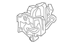 4G0839015A - Electrical: Lock Actuator for Audi Image