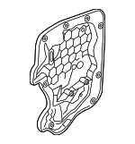 4G8839915C - Body: Cover for Audi: A7 Quattro, RS7, S7 Image